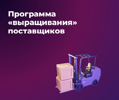 Программа развития поставщиков (подрядчиков, исполнителей)