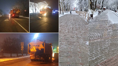 Работы по расчистке снега