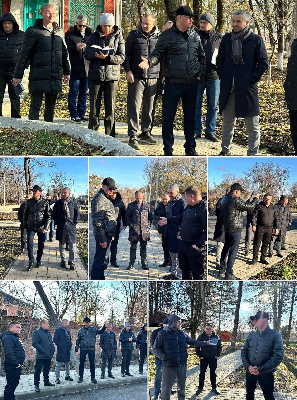 Исполняющий обязанности главы Новокубанского городского поселения Новокубанского района Минин Александр Владимирович провел рабочую поездку по территории Новокубанского городского поселения Новокубанского района.